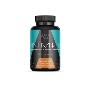 NMN 250mg 30 Day Supply Nicotinamide Mononucleotide+Resveratrol NAD+ Precursor - 3rd Party Tested Certified 99%+ Purity Vegan
