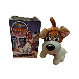 Oliver and Dodger Plush Set – Oliver & Company – Disney100 – Medium 12'' &  8