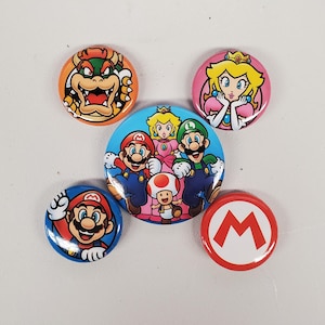 Mario Bros Buttons