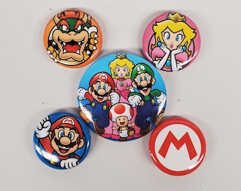 Mario Bros Buttons