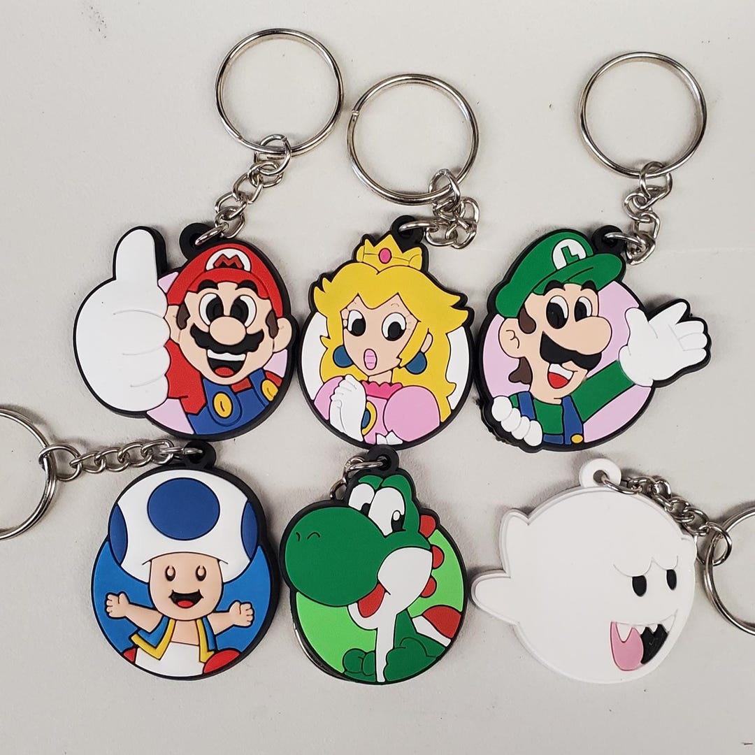 Mario Bros Keychains #2 - Etsy