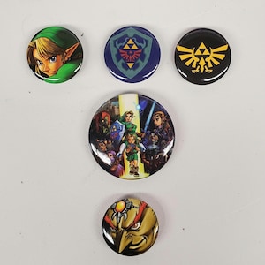 Legend Of Zelda Buttons