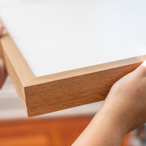 Hardwood Picture Frames - Deep Gallery Style - Standard and Custom Sizes - &quot;Clinton&quot;