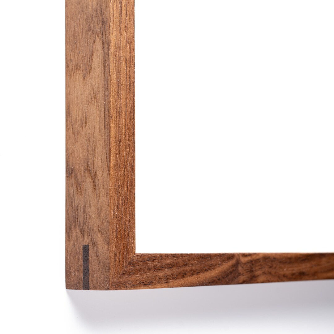 Hardwood Picture Frames Ultra Thin Gallery Style Standard and Custom Sizes rivington Etsy