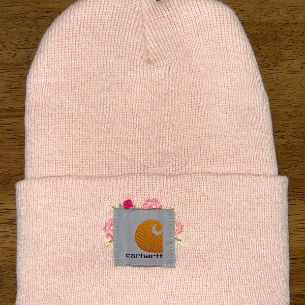 Carhartt Beanie Embroidery Etsy