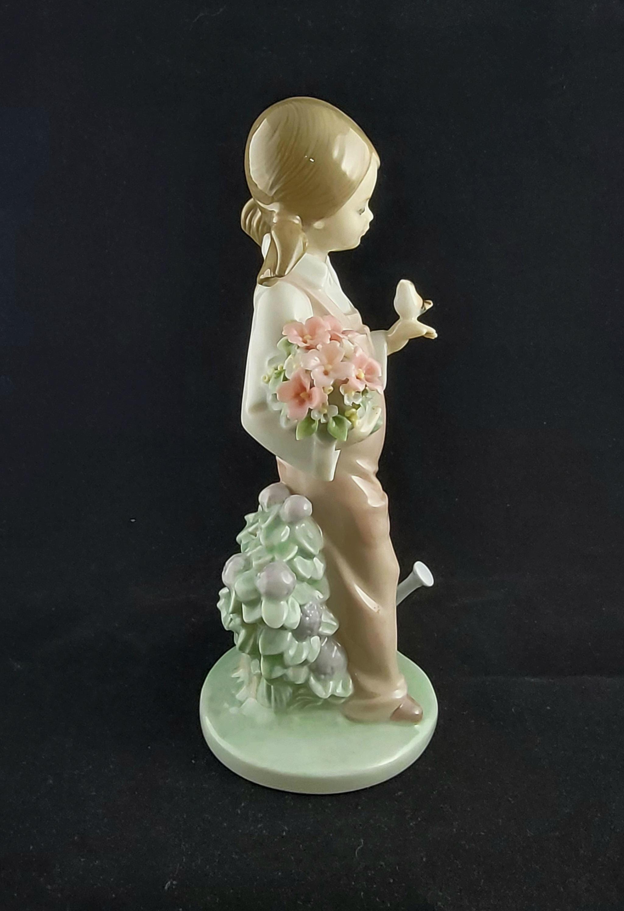 リヤドロの四季の子供コレクションより「春」5217 - Etsy 日本