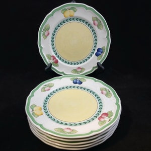 Vintage Villeroy & Boch Germany &quot;French Garden&quot; Fleurence Salad Plates sold each