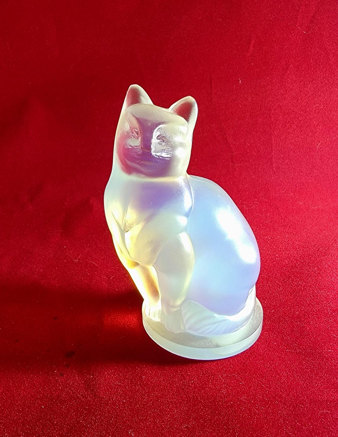 sabinoglass オパールセントガラスの猫 sabinoglass オパールセントガラスの猫