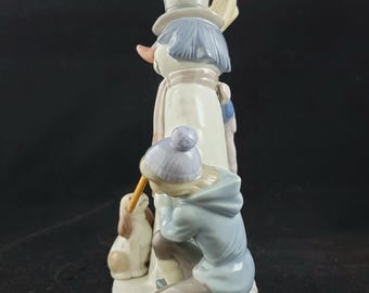 Lladro the Snowman #5713 Fine Porcelain Figurine Mint Condition - Etsy