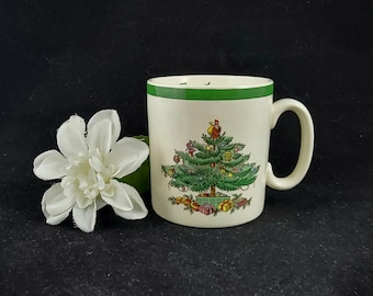 Spode Christmas Tree pattern mug