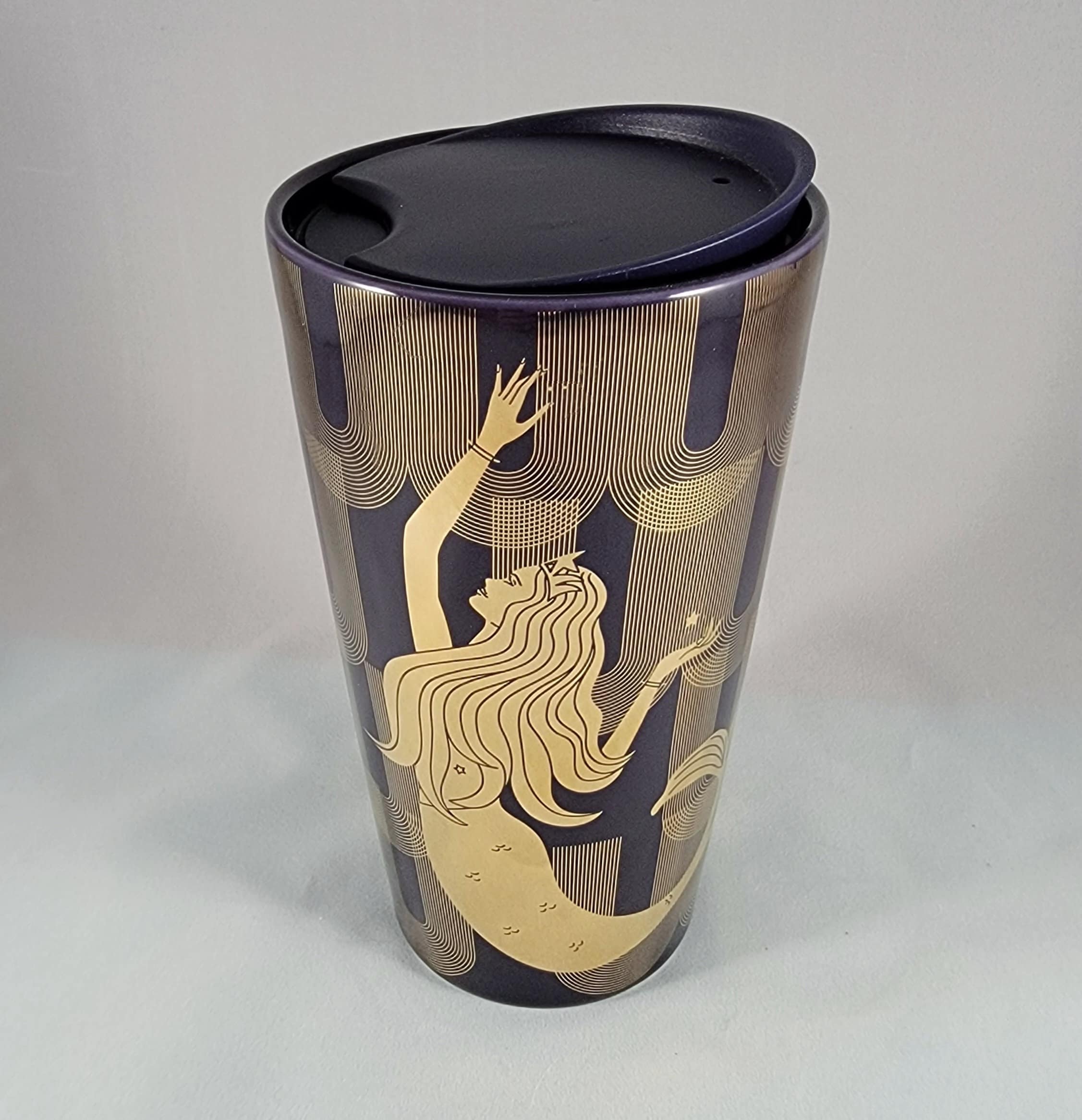 Dot Collection Feathers & Embossed Siren 12oz Tumbler Starbucks – Mug  Barista