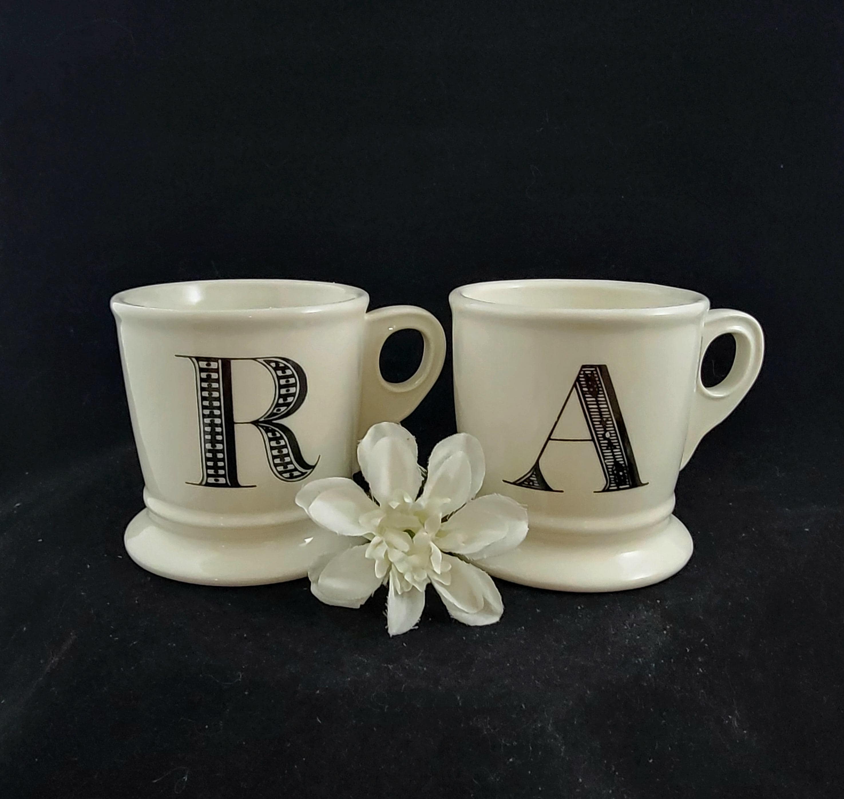 Anthropologie initial mug - Etsy 日本