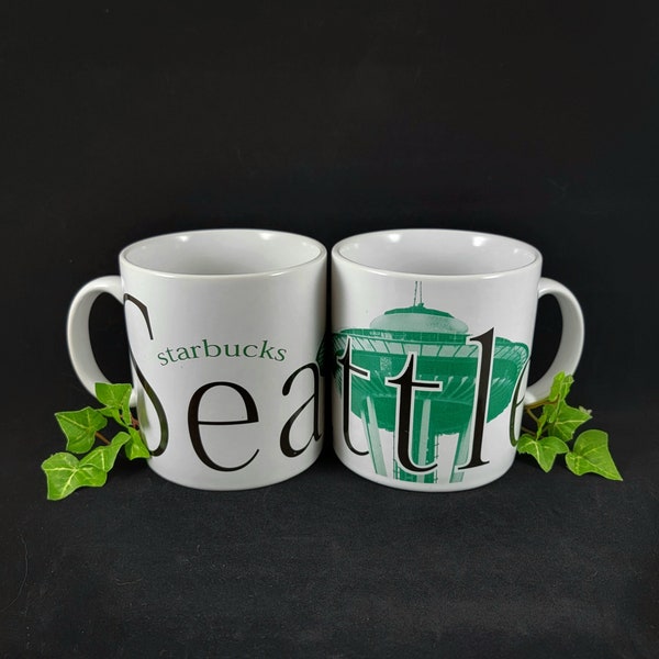 Vintage 1994 Starbucks City Mug-serie Seattle