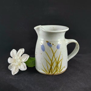 Handmade ceramic Creamer Artist signed