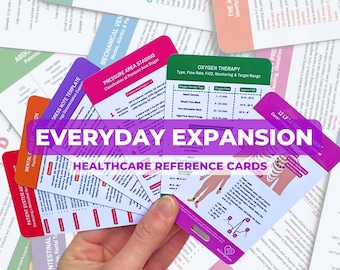 Nurse Reference Cards: Clinical Guide, Healthcare Tool