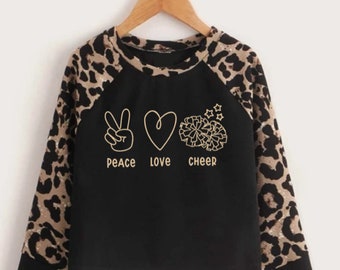 Peace Love & Cheer Sweatshirt