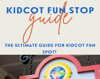 Epcot Kidcot Fun Stop Guide, WDW Park Guide, Theme Park Guide, Travel Agent Client Guide, WDW Visitor Guide, WDW Client Guide, Epcot Guide