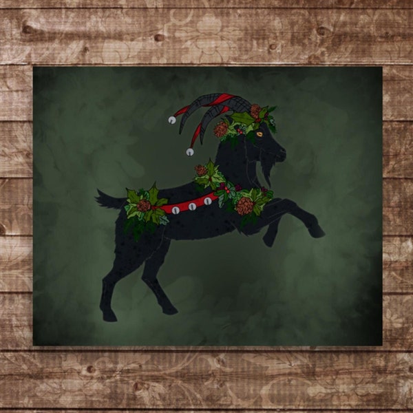 Yule Goat Etsy