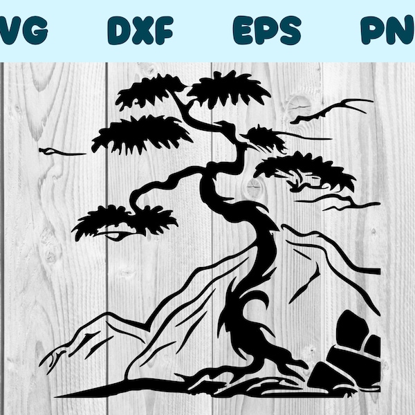 Chinese Tree Svg - Etsy