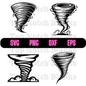 Tornado Svg Twister Tornado Png Tornado Clipart Tornado Vector Bundle Pack Commercial Use