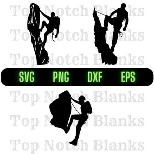 Escalador de roca svg escalador png escalador de roca clipart escalador de roca vector paquete paquete uso comercial