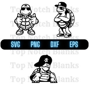 Hip-Hop Turtle Svg Hip-Hop Turtle Png Hip-Hop Turtle Clipart Hip-Hop Turtle Vector Bundle Pack Commercial Use