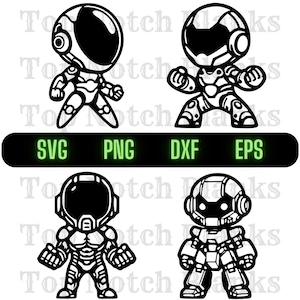 Exosuit Svg Cartoon Exosuit Png Badass Clipart Exosuit Cool Vector Bundle Pack usage commercial