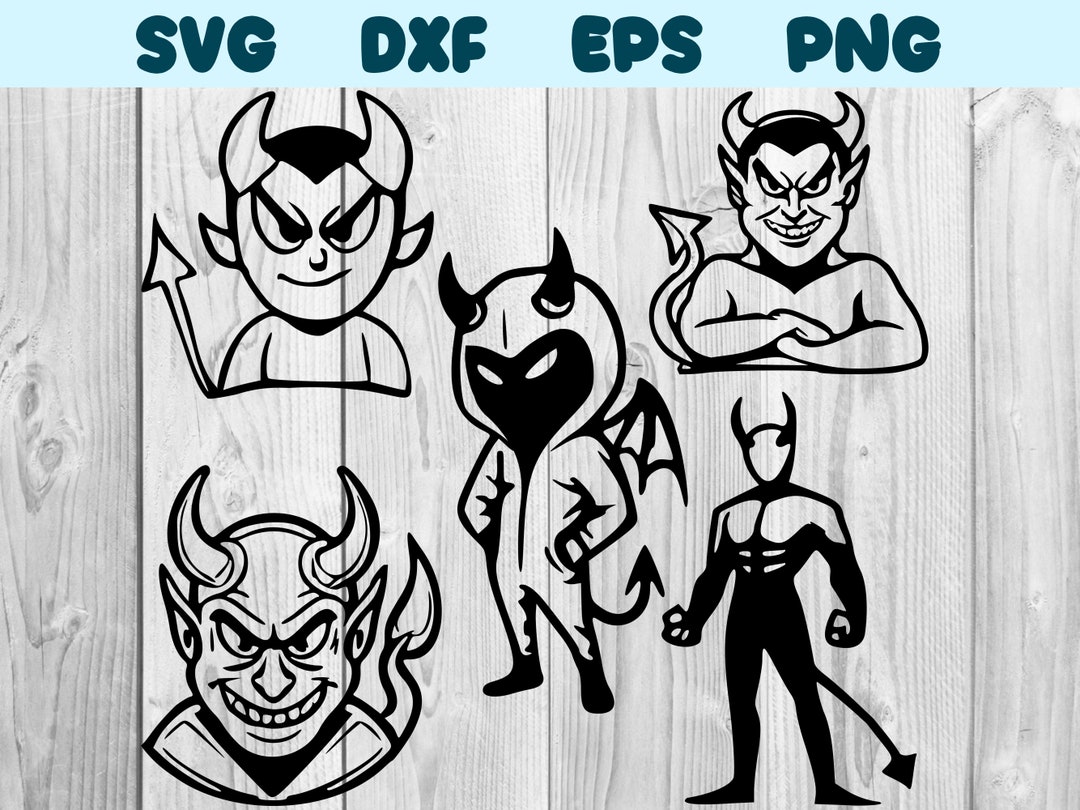 Diablo SVG Diablo Png Diablo Clipart Demonio Diablo Vector Paquete ...