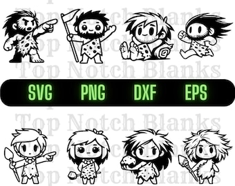 Paquete de vectores de mujer de las cavernas, paquete ...