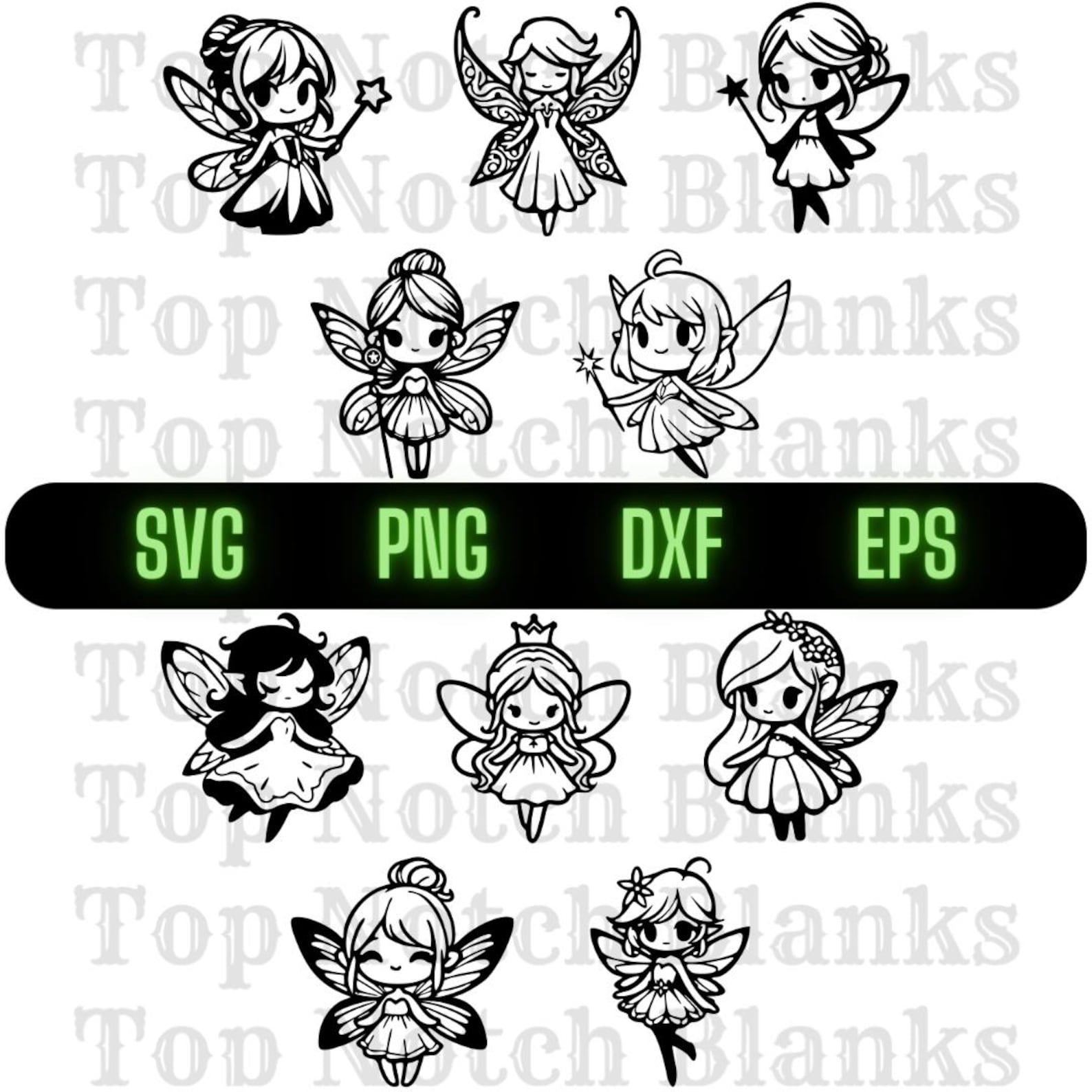 Magic Fairy Svg Fairy Princess Png Cute Fairy Clipart Pretty Cartoon ...