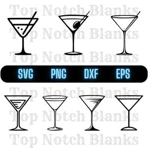 Martini Glass Svg Cool Martini Glass Png Martini Glass Clipart Martini Glass Vector Bundle Pack Commercial Use Dxf Eps Png Svg Files