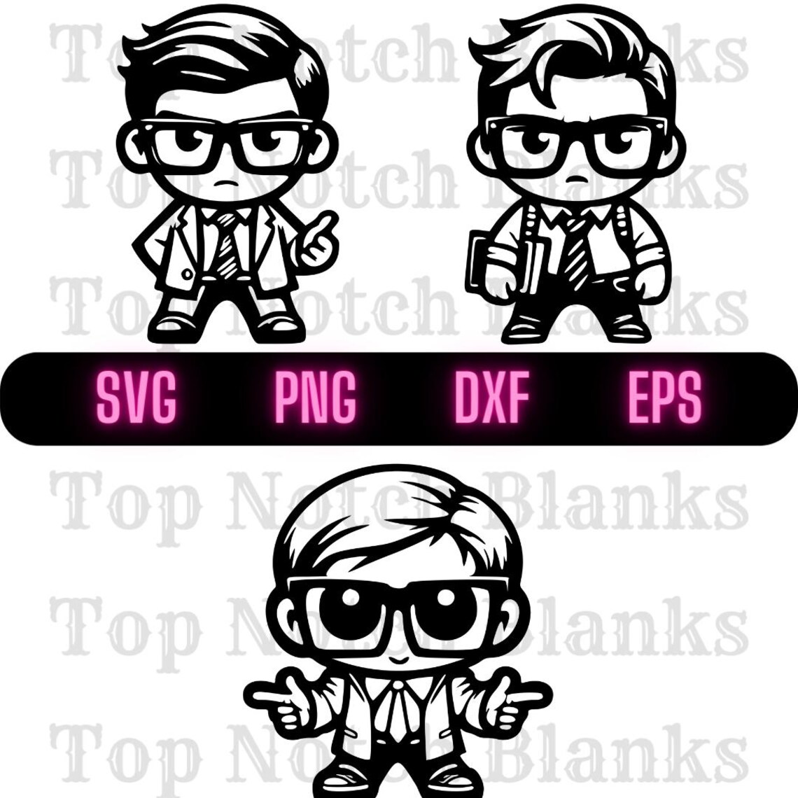Nerd Svg Cool Nerd Png Hansome Nerd Clipart Badass Nerd Vector Bundle ...