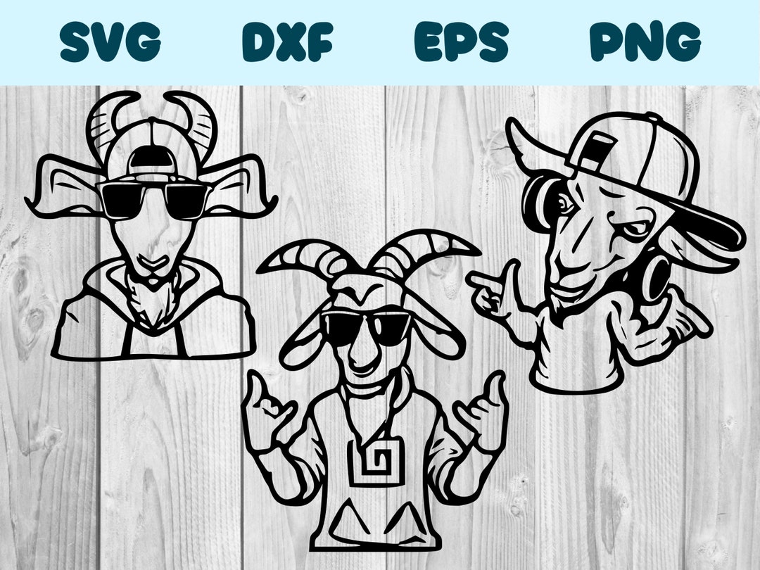 Hip-hop Goat Svg Hip-hop Goat Png Hip-hop Goat Clipart Hip-hop Goat