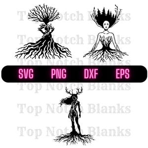 Mother Nature Svg Mother Nature Png Cool Mother Nature Clipart Mother Nature Vector Bundle Pack Commercial Use
