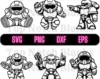 Space Marine Svg Space Marine Png Cool Space Marine Clipart Badass Space Marine Vector Bundle Pack #2 Commercial Use
