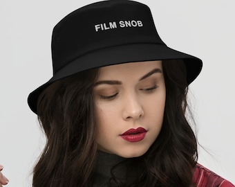 Sombrero de pescador snob de cine / Merch de cinéfilo cinéfilo
