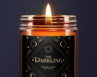 The Darkling Scented Candle - Shadow & Bone - Grishaverse - Amber Jar 9oz
