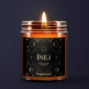 Inej Ghafa Scented Candle - Six of Crows - Shadow & Bone - Grishaverse - Amber Jar 9oz