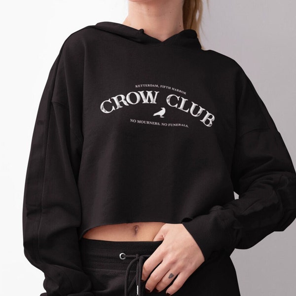 Crow Club Crop Hoodie | Six of Crows | Ketterdam Shirt