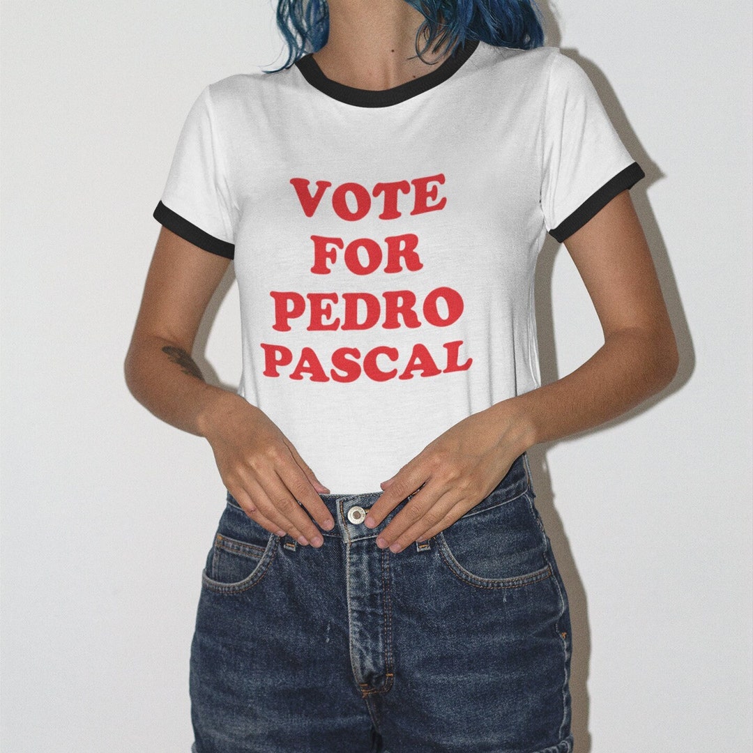 Vote for Pedro Pascal T-shirt Napoleon Dynamite Y2K Vintage