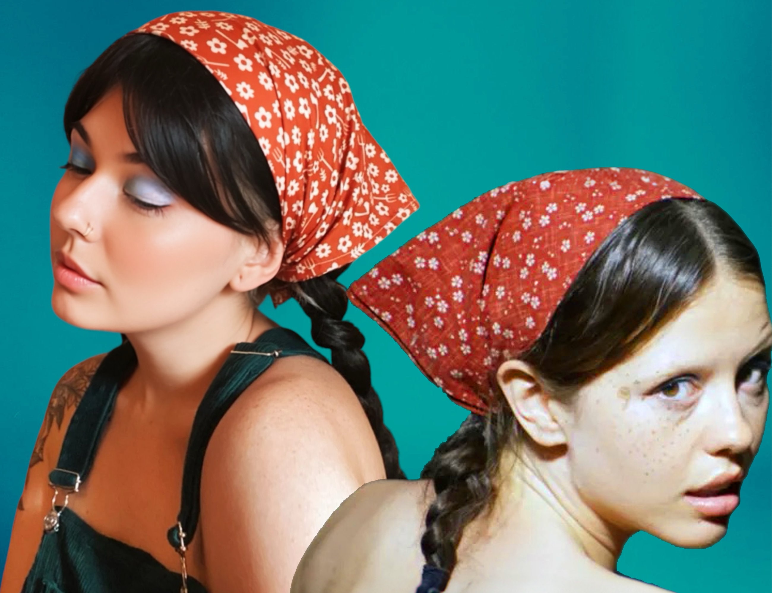 Bandana de la hija del granjero / Película Maxine X Pearl / Disfraz de Maxine Minx
