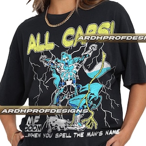 Maglietta MF Doom Tutto maiuscolo quando scrivi il nome di un uomo, regalo per donna e uomo, maglietta unisex ARDH011