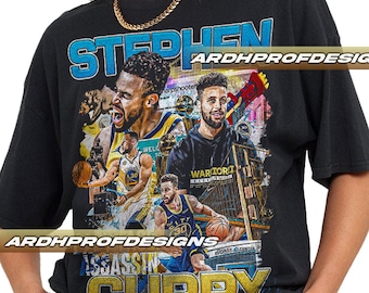 RNDM1 Youth - Night Night T-Shirt, Steph Curry, Basketball