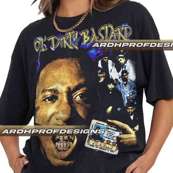 Limited Ol' Dirty Bastard Vintage 90s T-Shirt, Gift For Women and Man Unisex T-Shirt