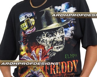 Freddy Krueger – Freddy vs Jason 2003 Horror Movie Tee – Nightmare on Elm Street Villain Shirt – Slasher Film Merch, Gift for Fan T-Shirt FD