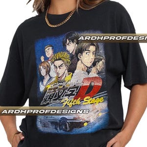 Initial D Japanese street racing manga seriesT-Shirt, Gift For Women and Man Unisex T-Shirt ARDHBR1