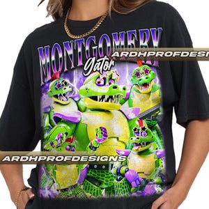Montogomery Gator  Five Nights at Freddy&#39;s  T-Shirt, Gift For Women and Man Unisex T-Shirt ARDH0MG02