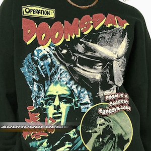 Felpa MF Doom Operation Doomsday in edizione limitata, regalo per donna e uomo Felpa unisex ARDH027