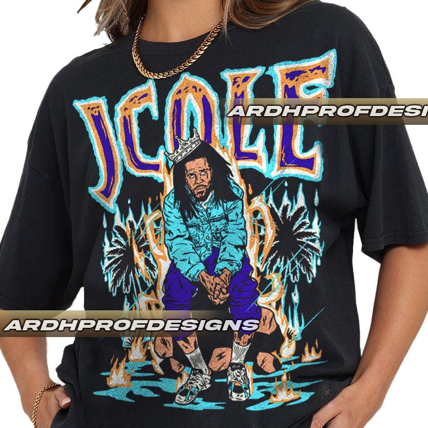 J Cole American rapper Vintage T-Shirt, Gift For Woman and Man Unisex T-Shirt ARDH007