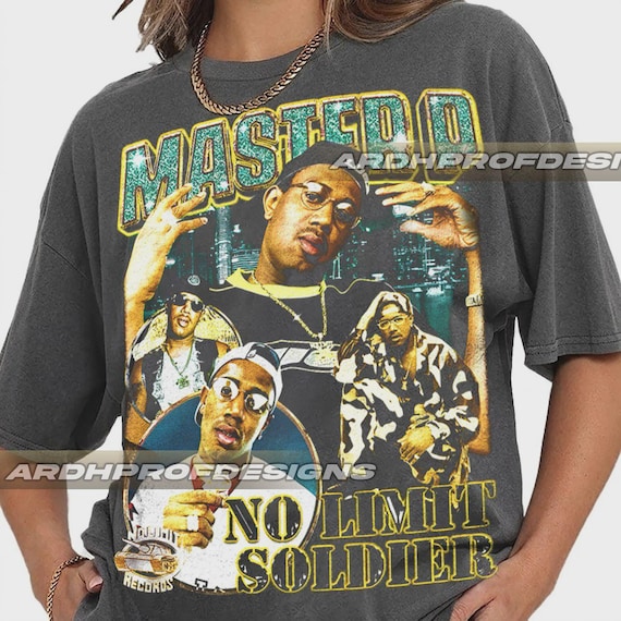 no limit soldier ゲームシャツ no limit records Master P No Limit Soldier Album by Master P ‧ 1998 T-shirt, Gift
